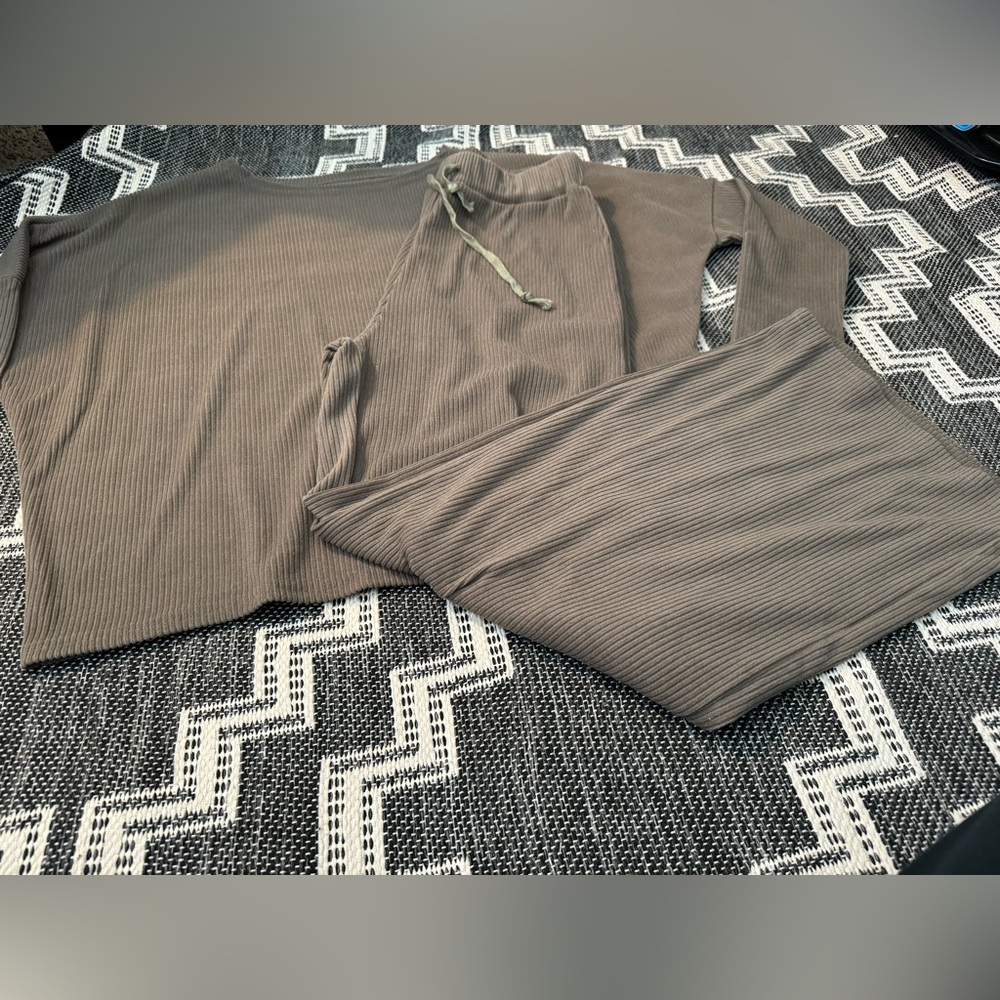 Long Oversized Shirt and Pants set